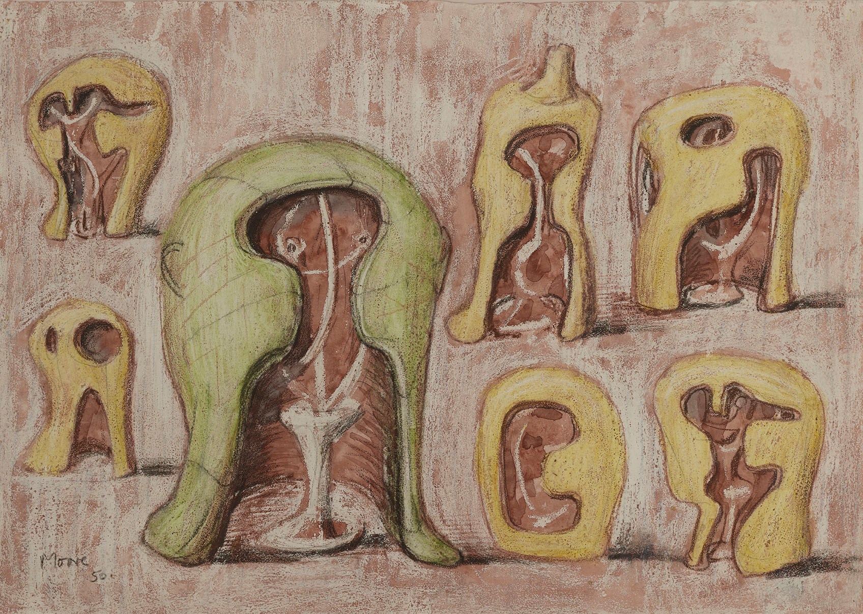 Helmet Head: Interior/Exterior Forms